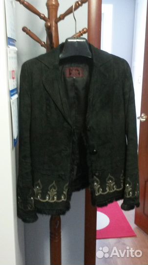 Дубленка-пиджак на отстегивающей подкладке