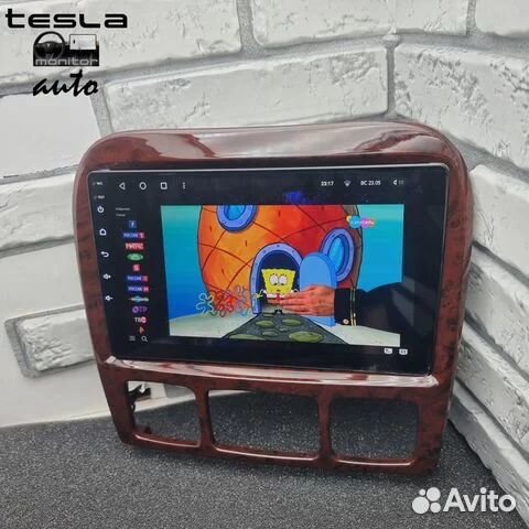 Магнитола на Mercedes w220 9 дюймов android 10