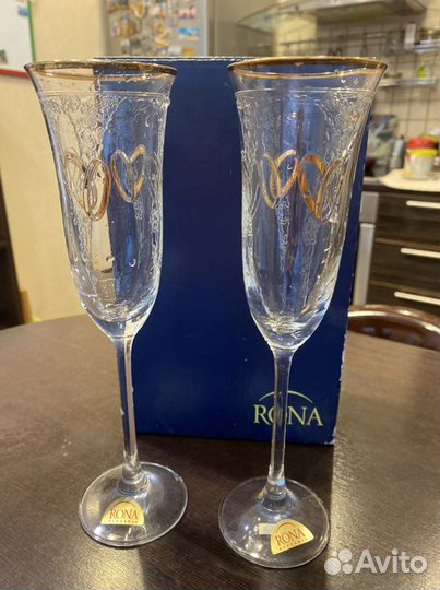 Фужеры свадебные