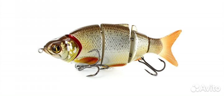 Медленно тонущий воблер izumi Shad Alive 105