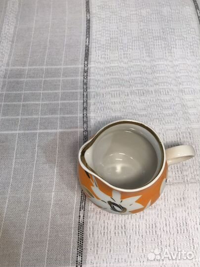 Молочник (сливочник) СССР Дулево