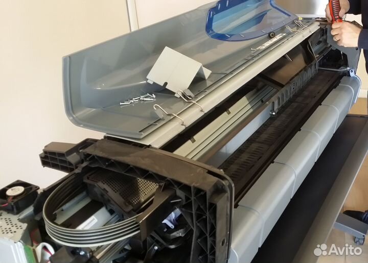 Запчасти б/у на плоттер z2100 24