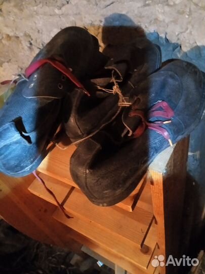 Беговые лыжи Карельские-76 и ботинки СССР