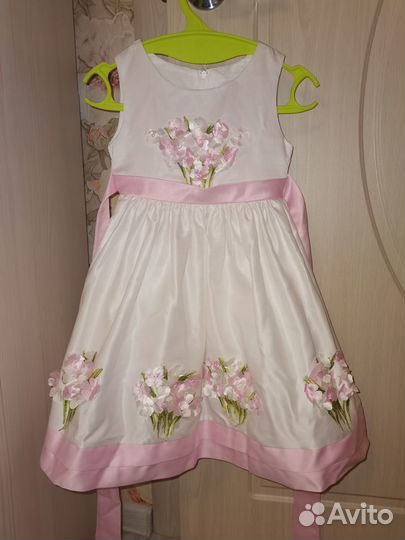Платье для девочки размер 98