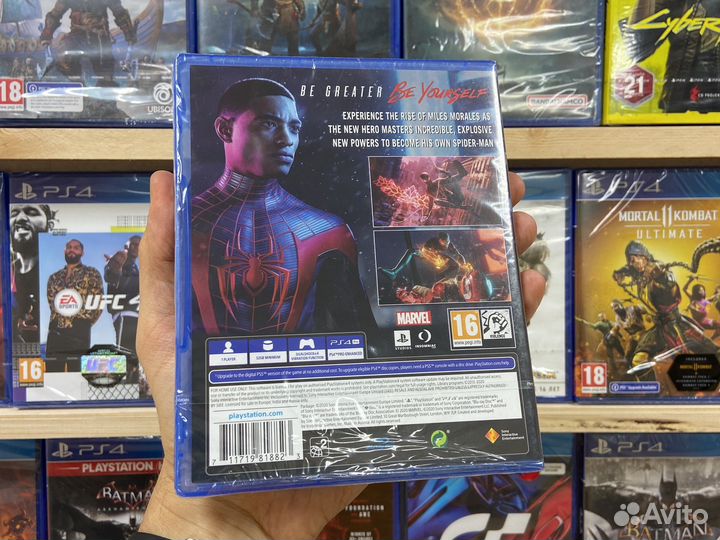 Spider-Man Miles Morales игра PS4