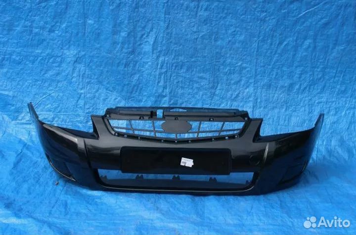 Бампер приора 2 цвет чёрный, млечный путь