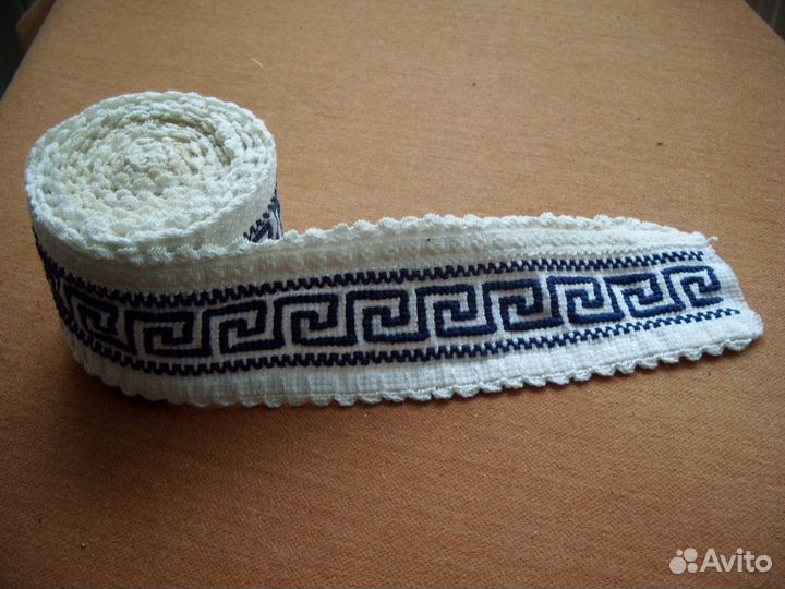 Тесьма винтажная, старинная, антикварная