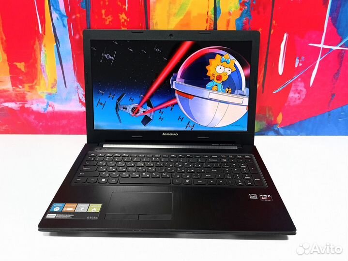 Ноутбук Lenovo для учёбы SSD Radeon Core