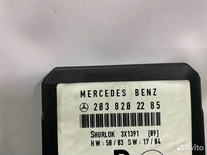 Блок управления двери задний правый Mercedes 203
