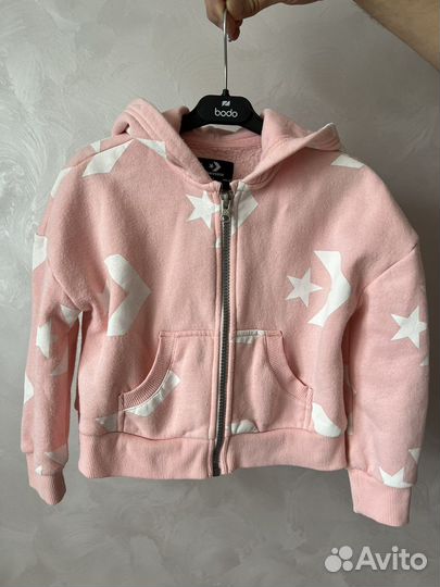 Толстовка для девочки с капюшоном 92-98-104