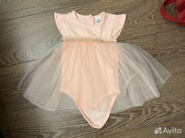 Платье для девочки 86 92 розовое