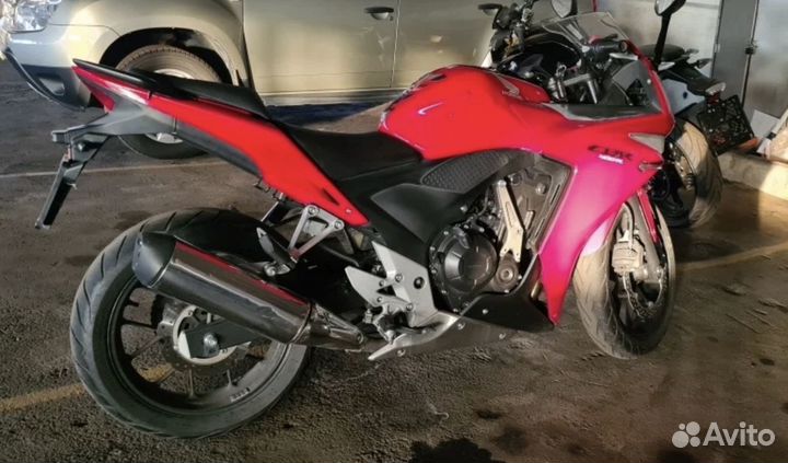 Honda cbr 400r 2015 пробег 17500