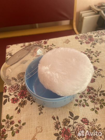 Пуховка для детской присыпки, детская присыпка