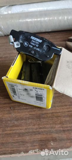 Тормозные колодки toyota corolla