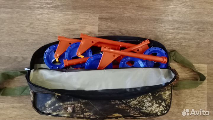 Жерлицы зимние оснащенные + сумка
