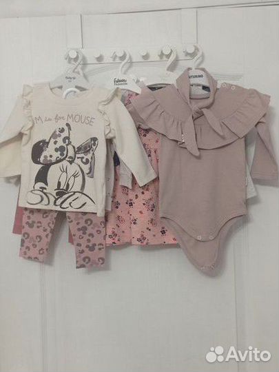 Фирменные вещи пакетом для девочки 74