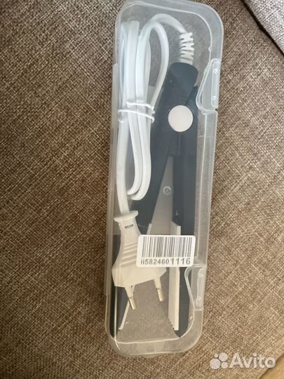 Плойка гофре мини, цвет черный