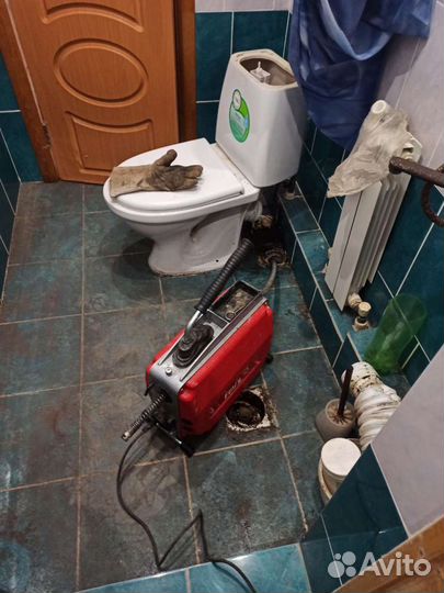 Прочистка канализации устранение засора сантехник