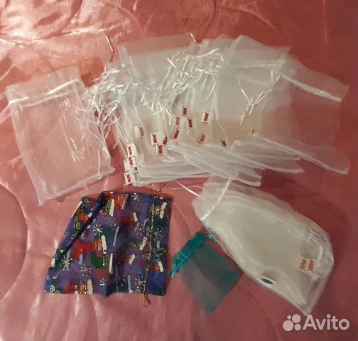 Капрон.Мешочки для Упаковки Подарков или Хранения