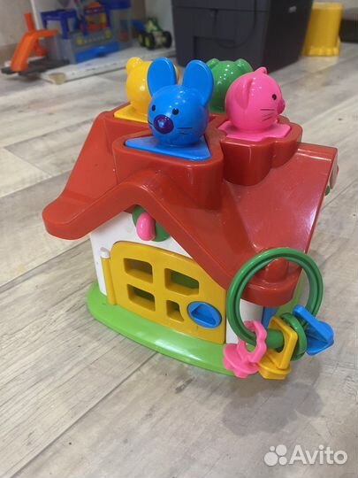 Теремок логический, пазлы, головоломка hasbro