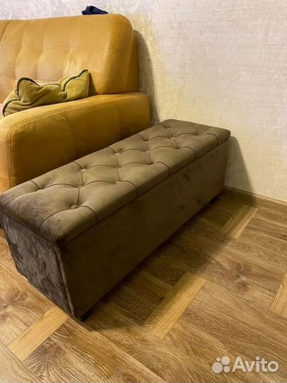 Обувница банкетка с ящиком