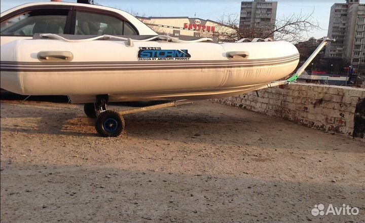 Лодка RIB Stormline Standard no console 310 серая