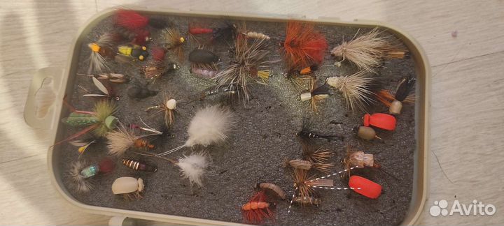 Нахлыстовый комплект, удилище, мушки, набор