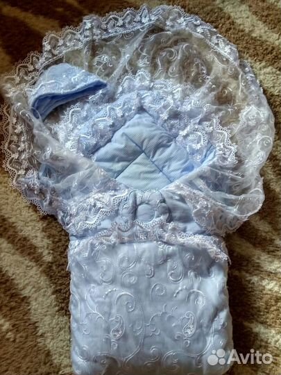 Зимний Комплект на выписку для мальчика