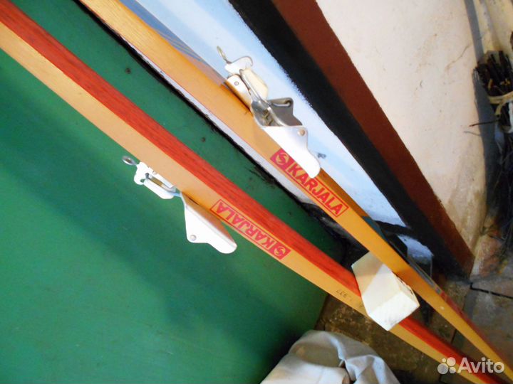 Лыжи беговые с ботинками и чехлом