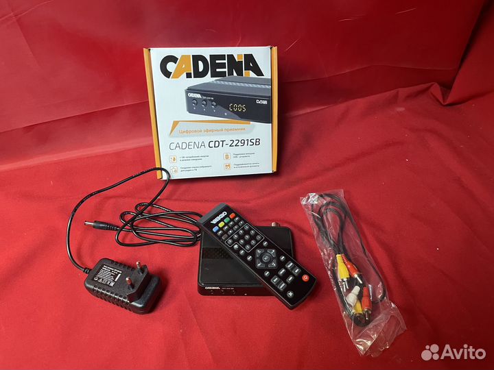 Эфирный цифровой приемник cadena