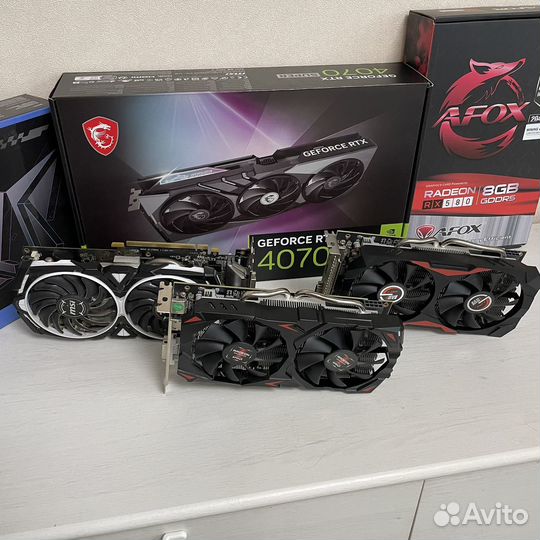 Видеокарта rx580 8gb