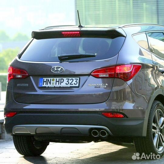 Бампер задний в цвет Hyundai Santa Fe 3
