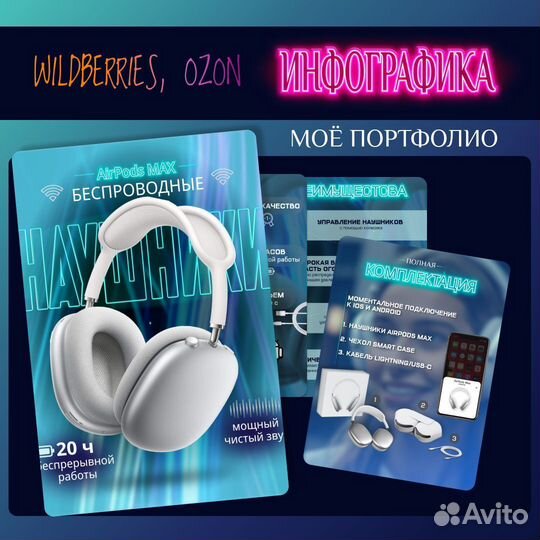 Инфографика для маркетплейсов/wildberries/ozon