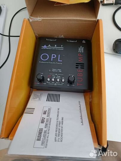 Микрофонный ламповый преамп ART Tube MP OPL