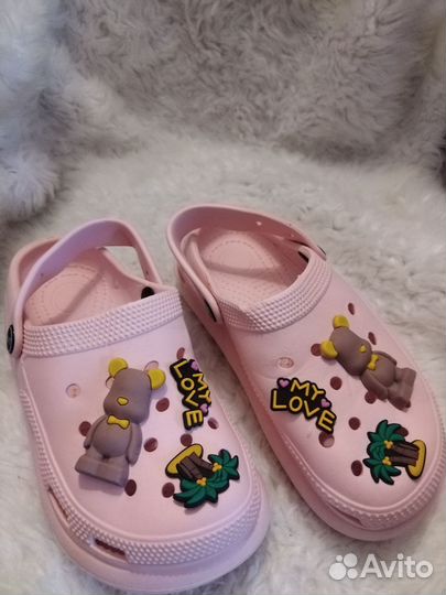 Шлепанцы пенка кроксы 33 р