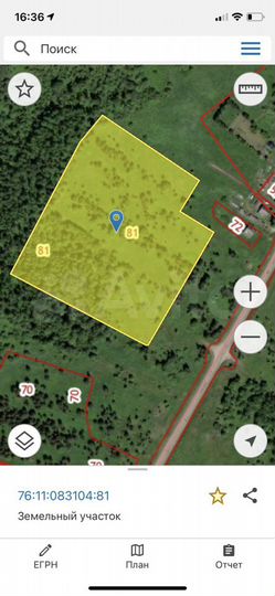 Участок 4,26 га (СНТ, ДНП)