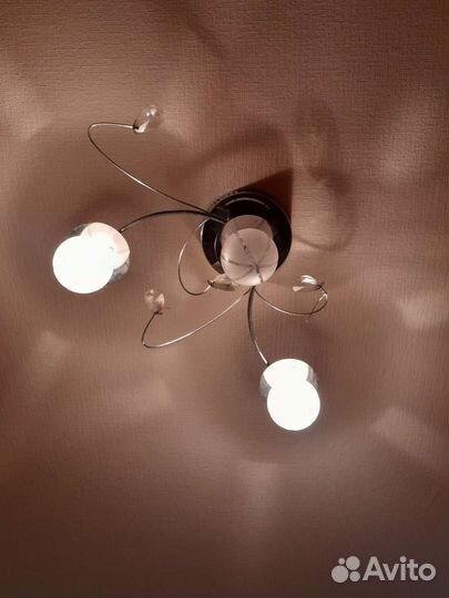 Люстра потолочная светодиодная бу