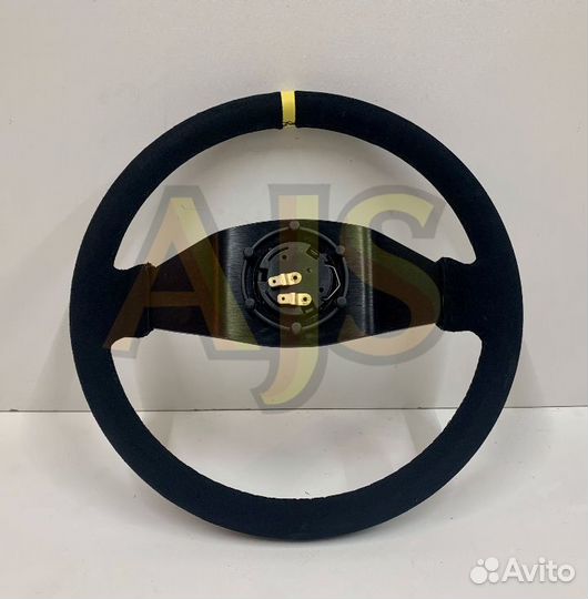 Руль OMP вынос замша 2 спицы
