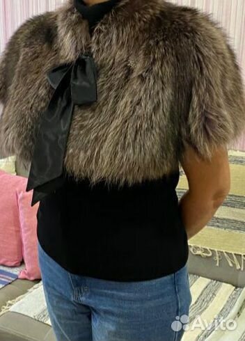 Горжетка из енота