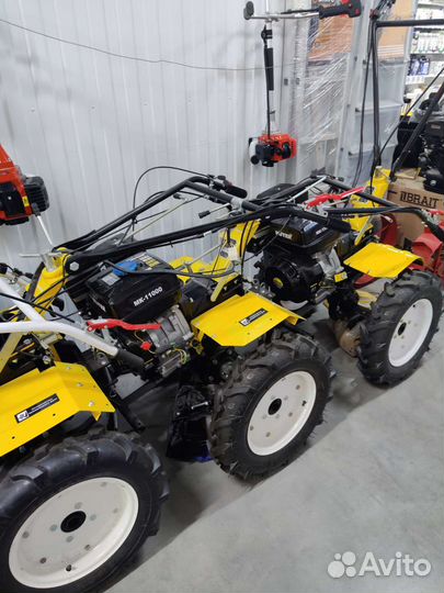 Мотоблок 11 л.с. вом 18 мм. Эл. старт, акб