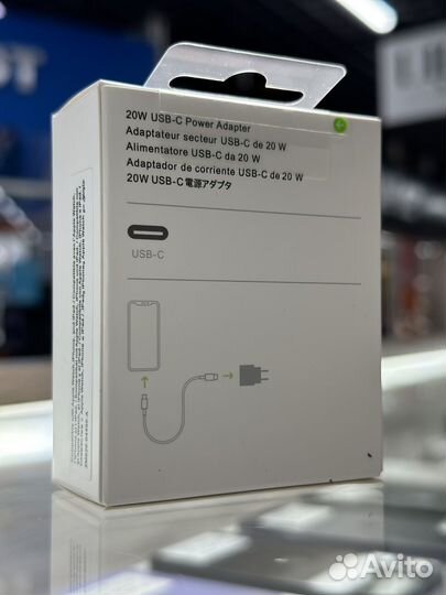 Оригинальный адаптер 20w apple