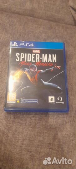 Диски на ps4 человек паук майлз моралез