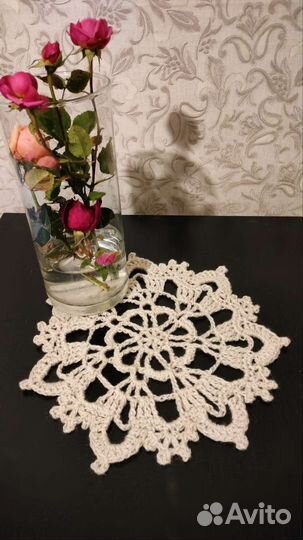 Салфетка вязаная подарок