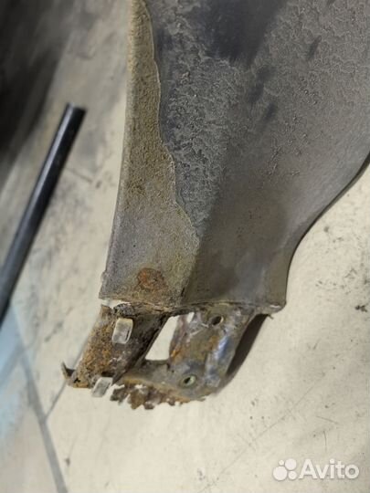 Крыло переднее левое porsche cayenne 955