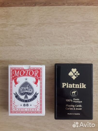 Футляр для игральных карт(кожа) Карты игральные