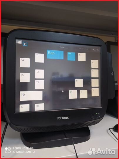 Терминал POS+принтер чеков+онлайн касса Атол 30