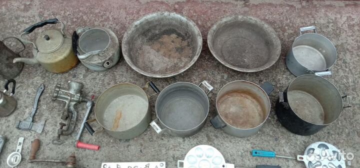 Вафельница, грибочки, посуда СССР