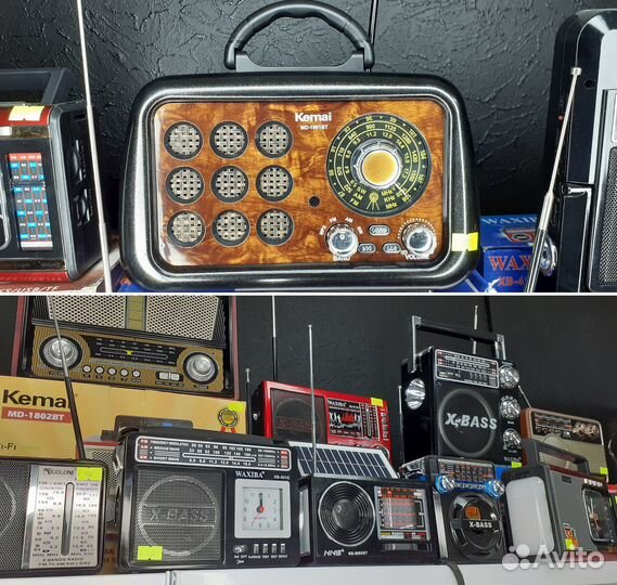 Радиоприёмники портативные Новые FM AM SW USB