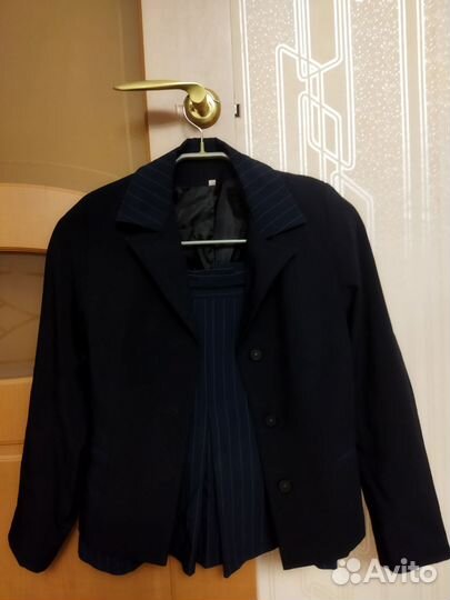 Костюм для девочки школьный тройка, размер 146