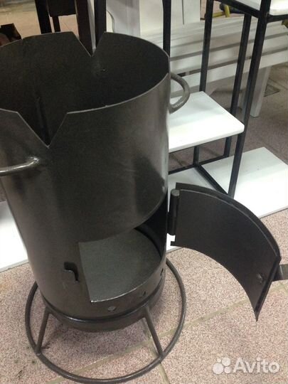 Учаг для казана, печка